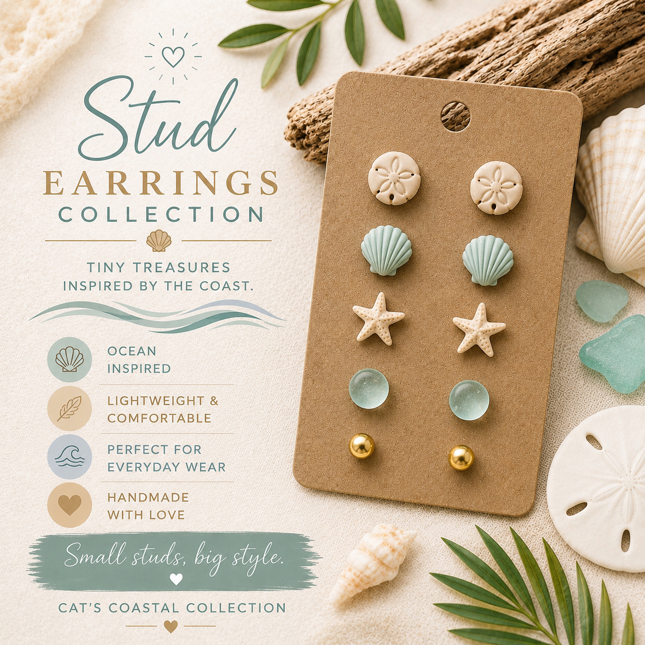 Stud Earrings
