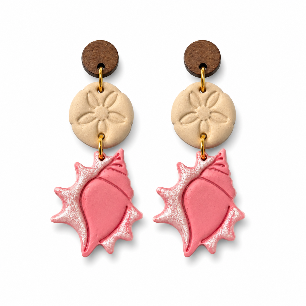 Conch Treasure Earrings