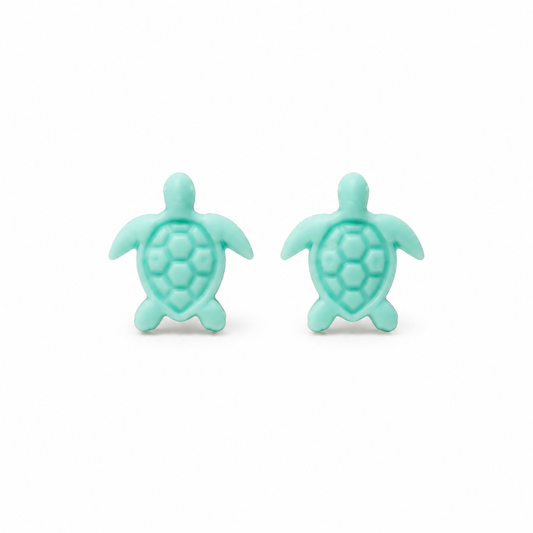 Sea Turtle Stud Earrings